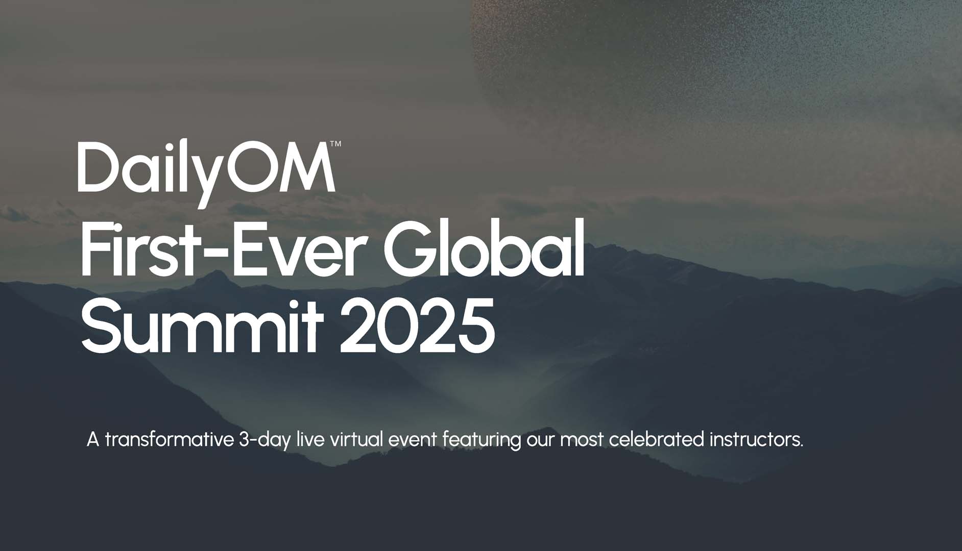 DailyOM Global Summit 2025 Hero Image