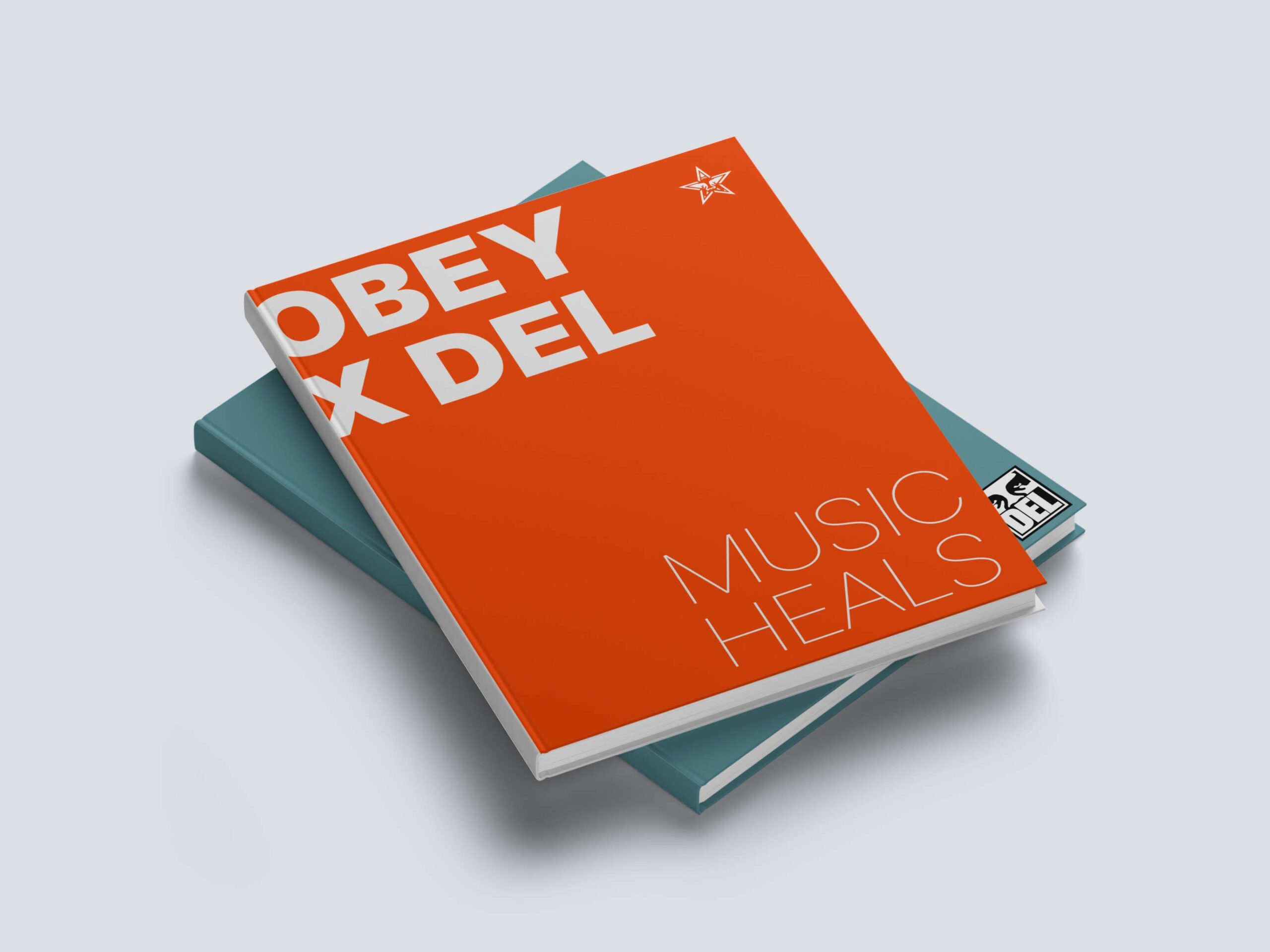 OBEY x DEL Music Heals Book