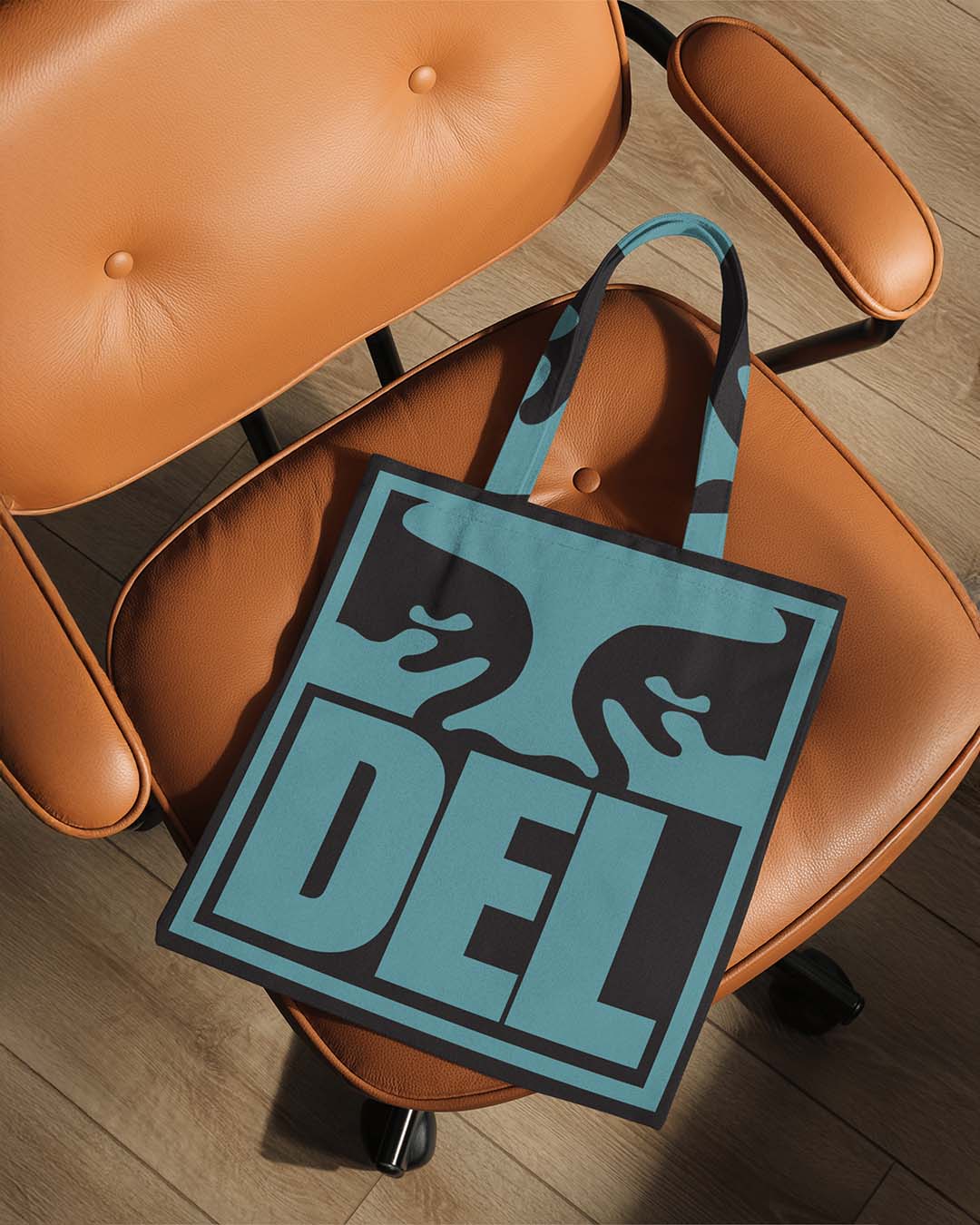 OBEY x DEL Canvas Tote Bag