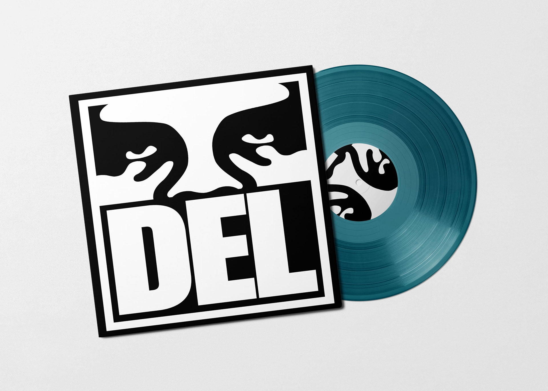 OBEY x DEL Vinyl Record Custom Pressing